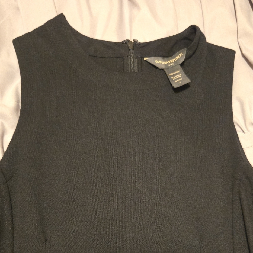 Banana Republic Classic Black Midi Dress - Picture 2 of 5